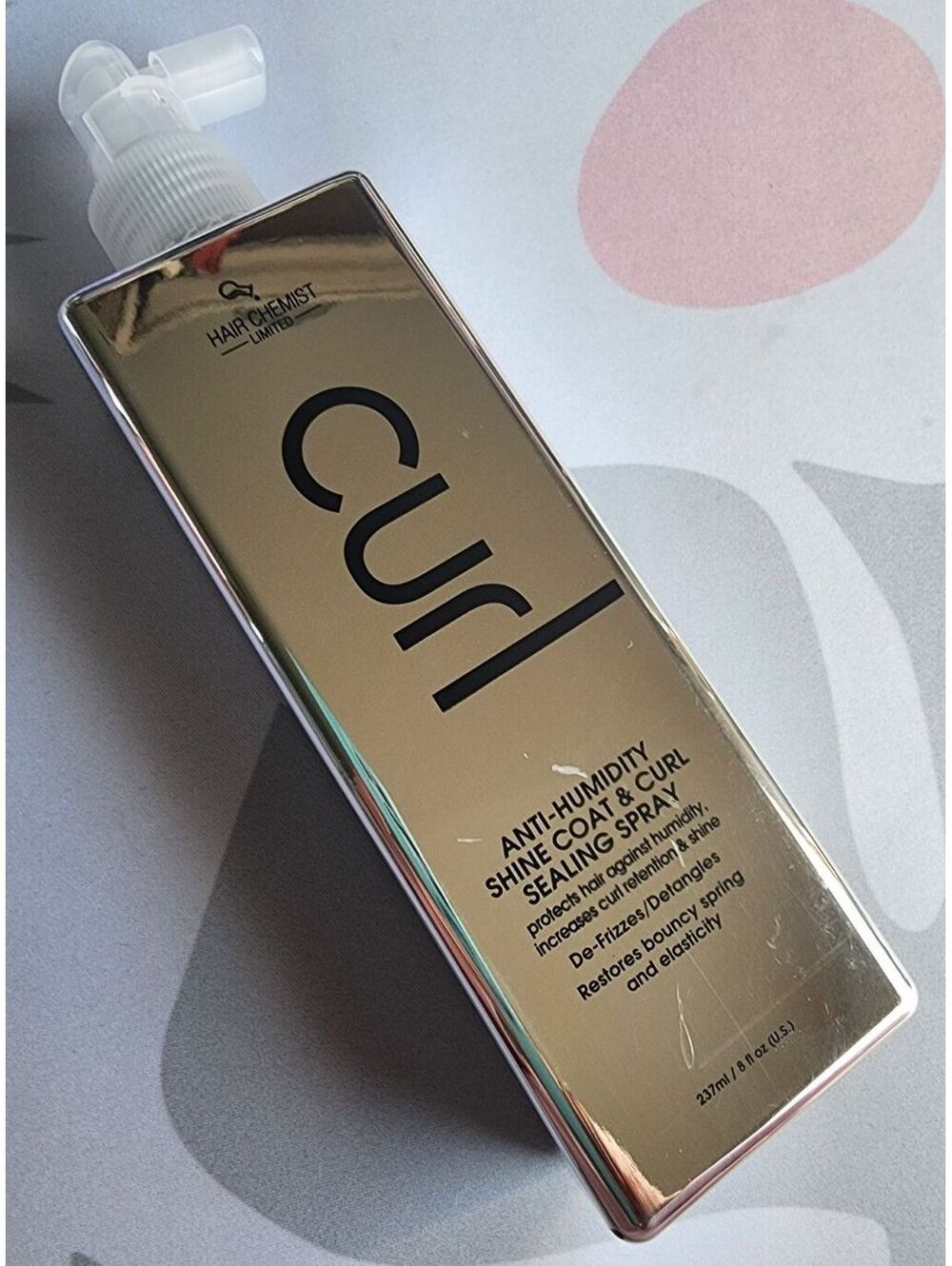 Hair Chemist Curl Anti-Humidity Shine Coat & Curl Sealing Spray 8 Oz